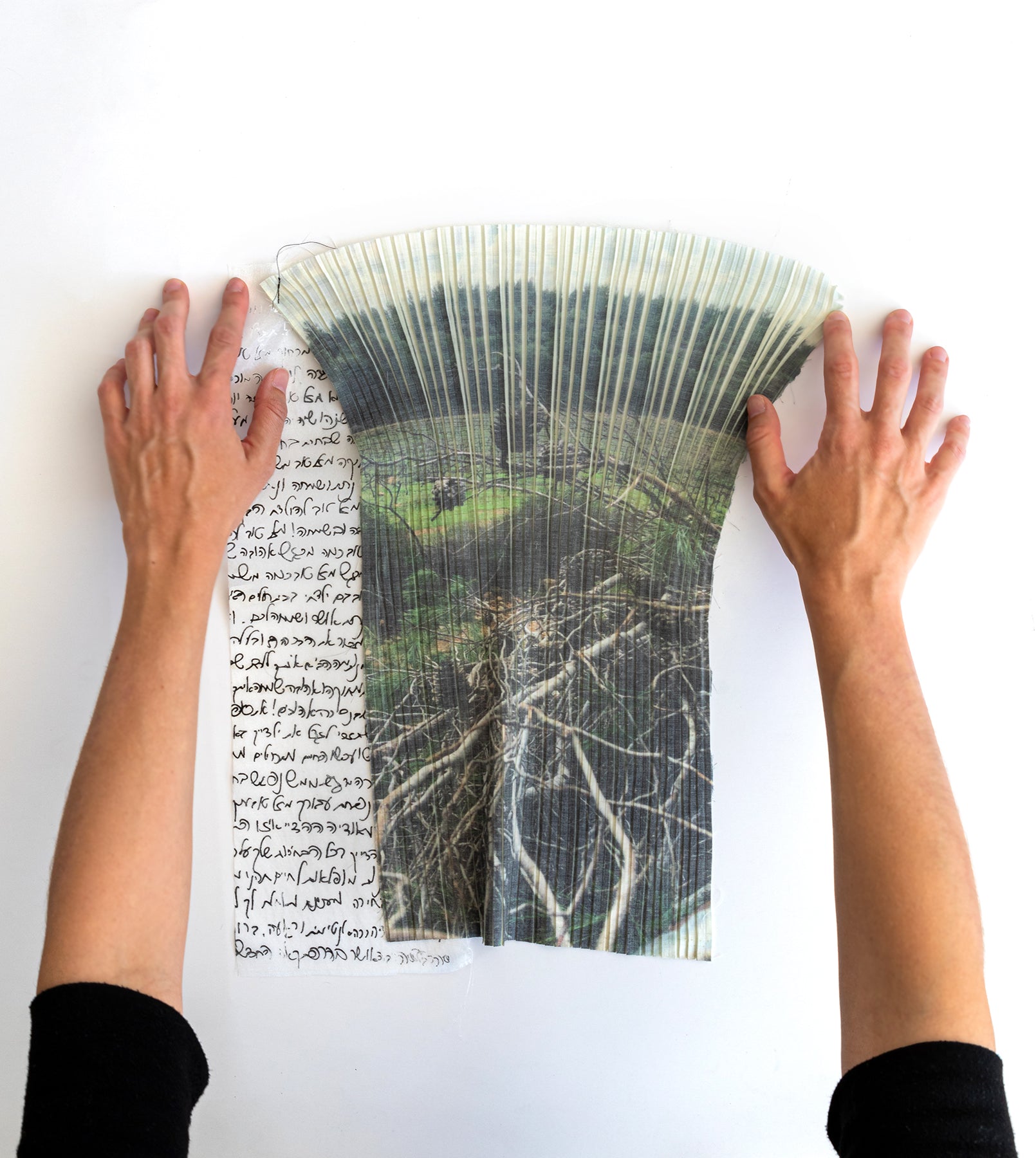 המסע_יצירת טקסטיל בהשראת ברכות