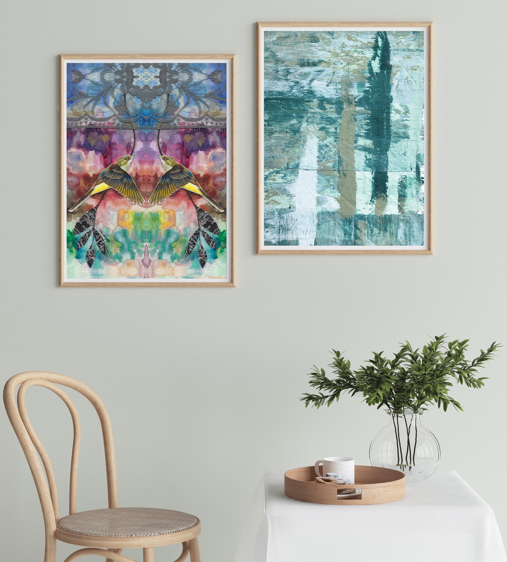 הציפורים החופשיות_ סט יצירות מודפסות