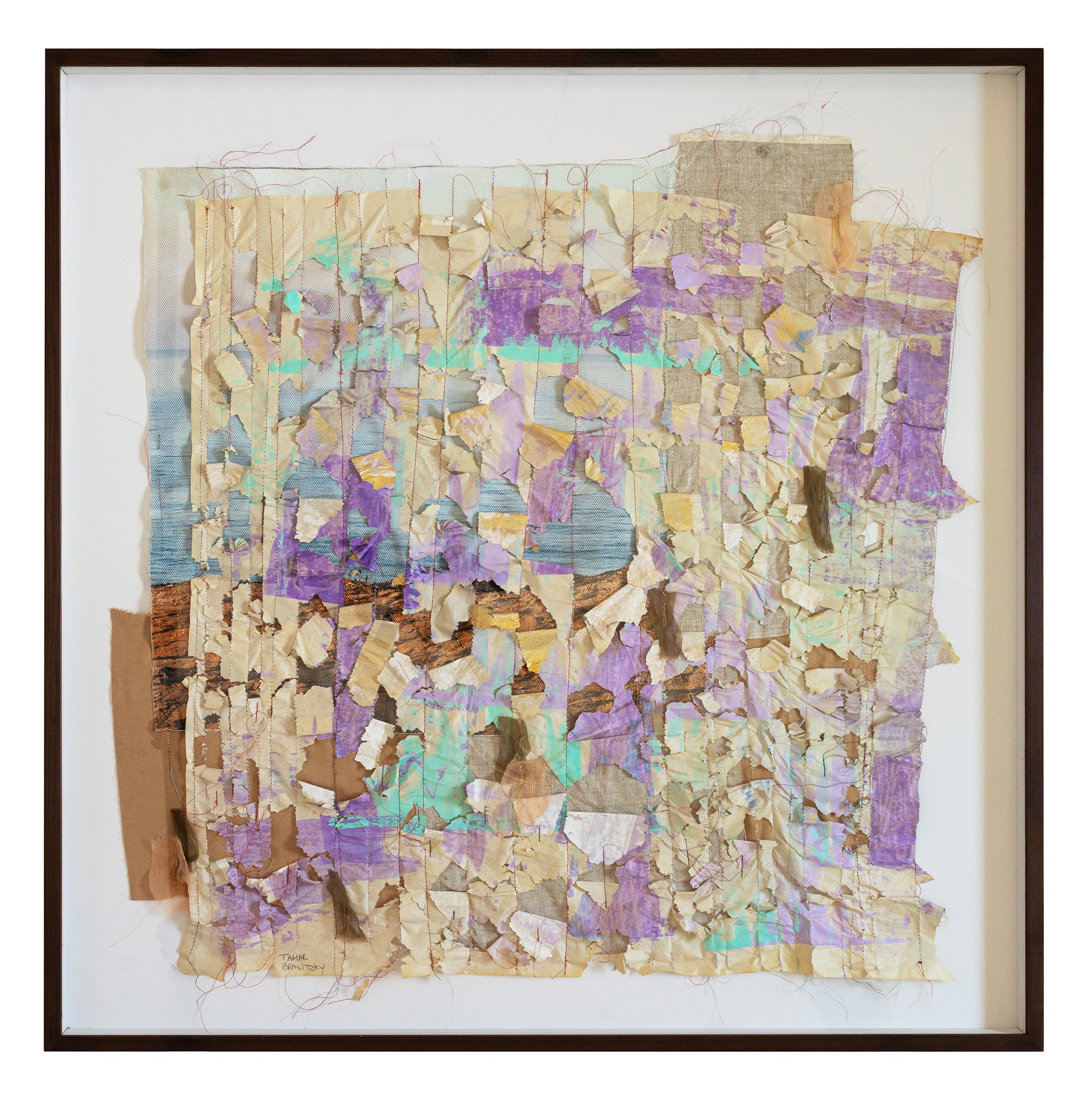 עולמי עם שחר_יצירת טקסטיל ונייר