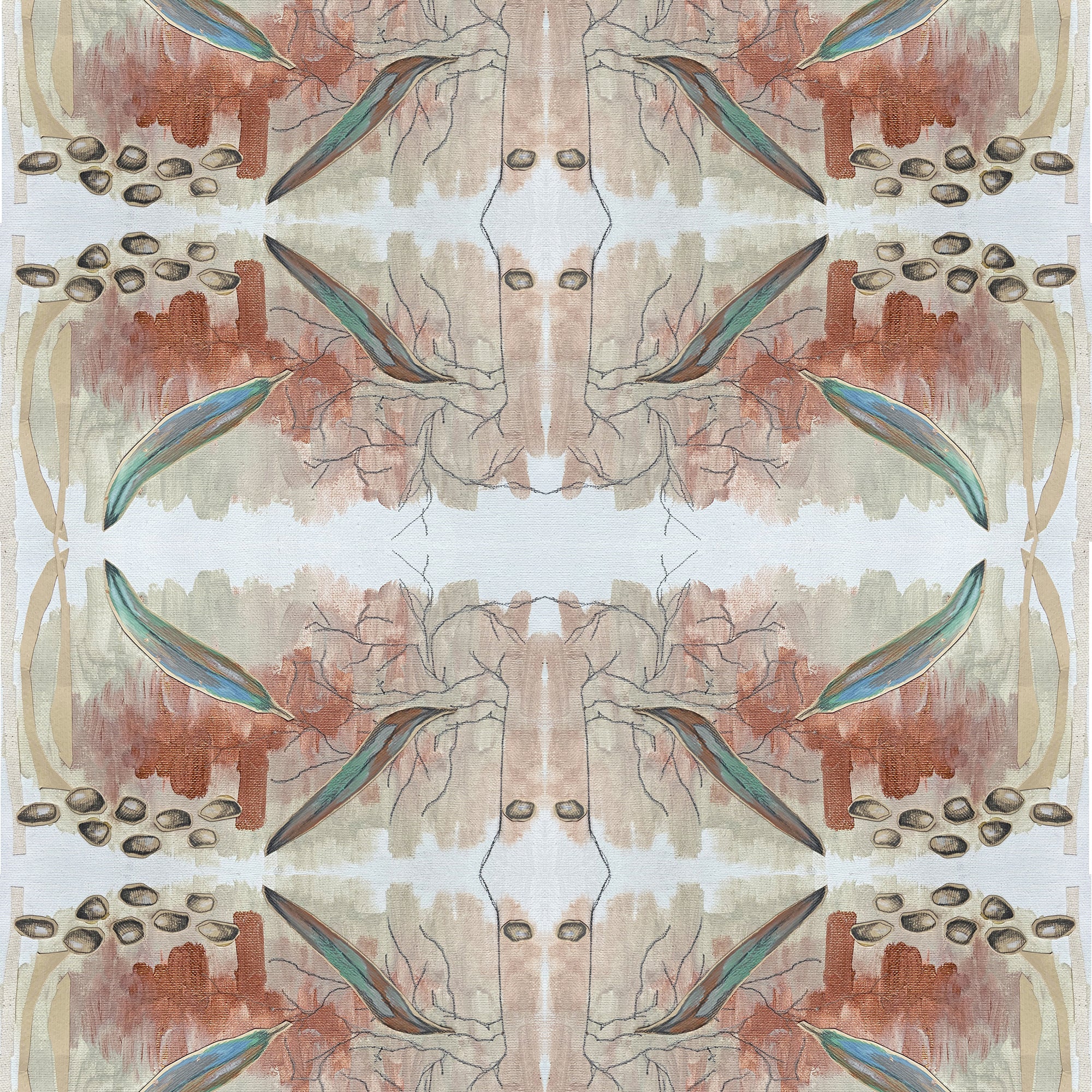 לצייר את העמק - סט הדפסים ממוסגר