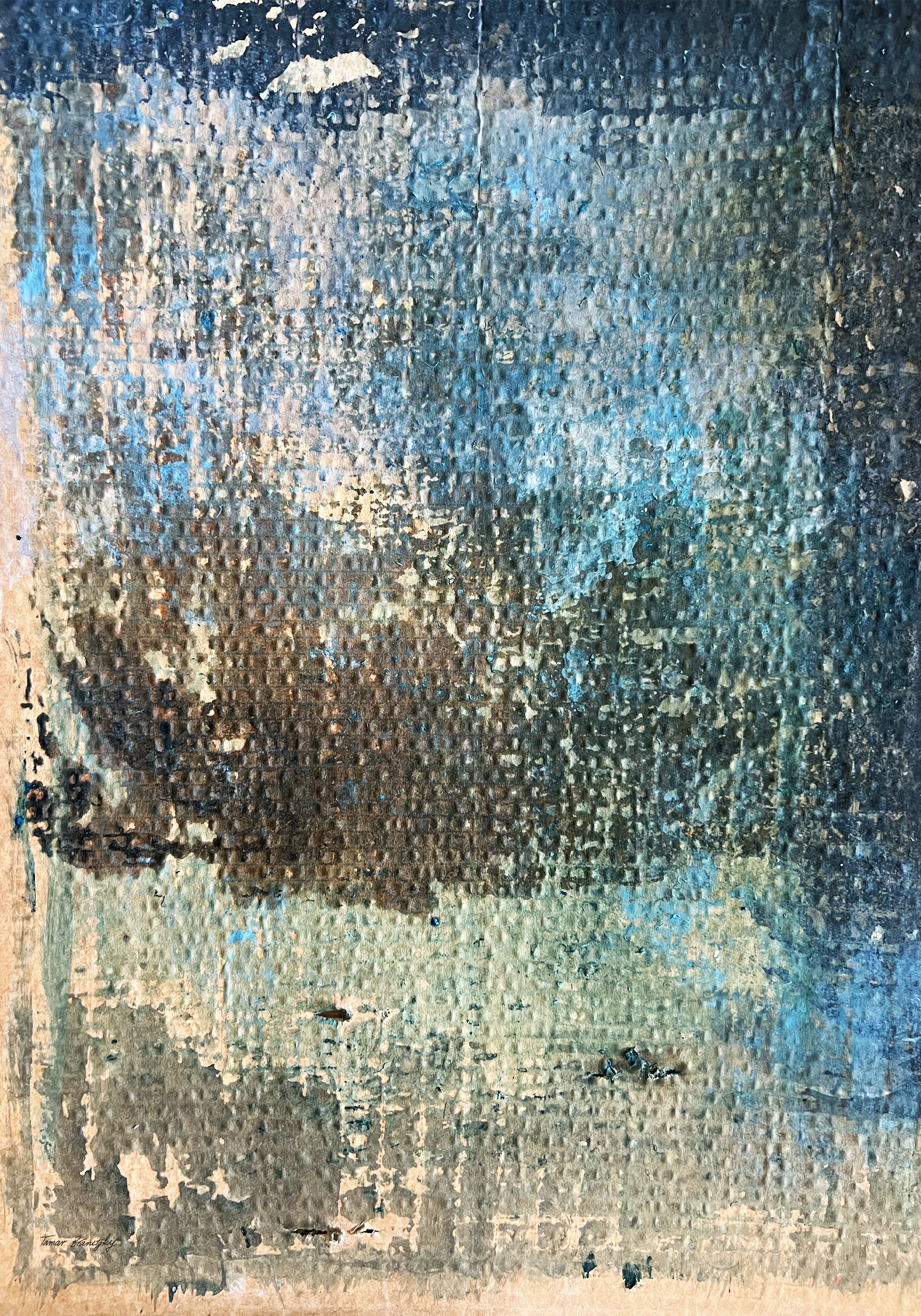 צבעים כתובים_ סט יצירות מודפסות