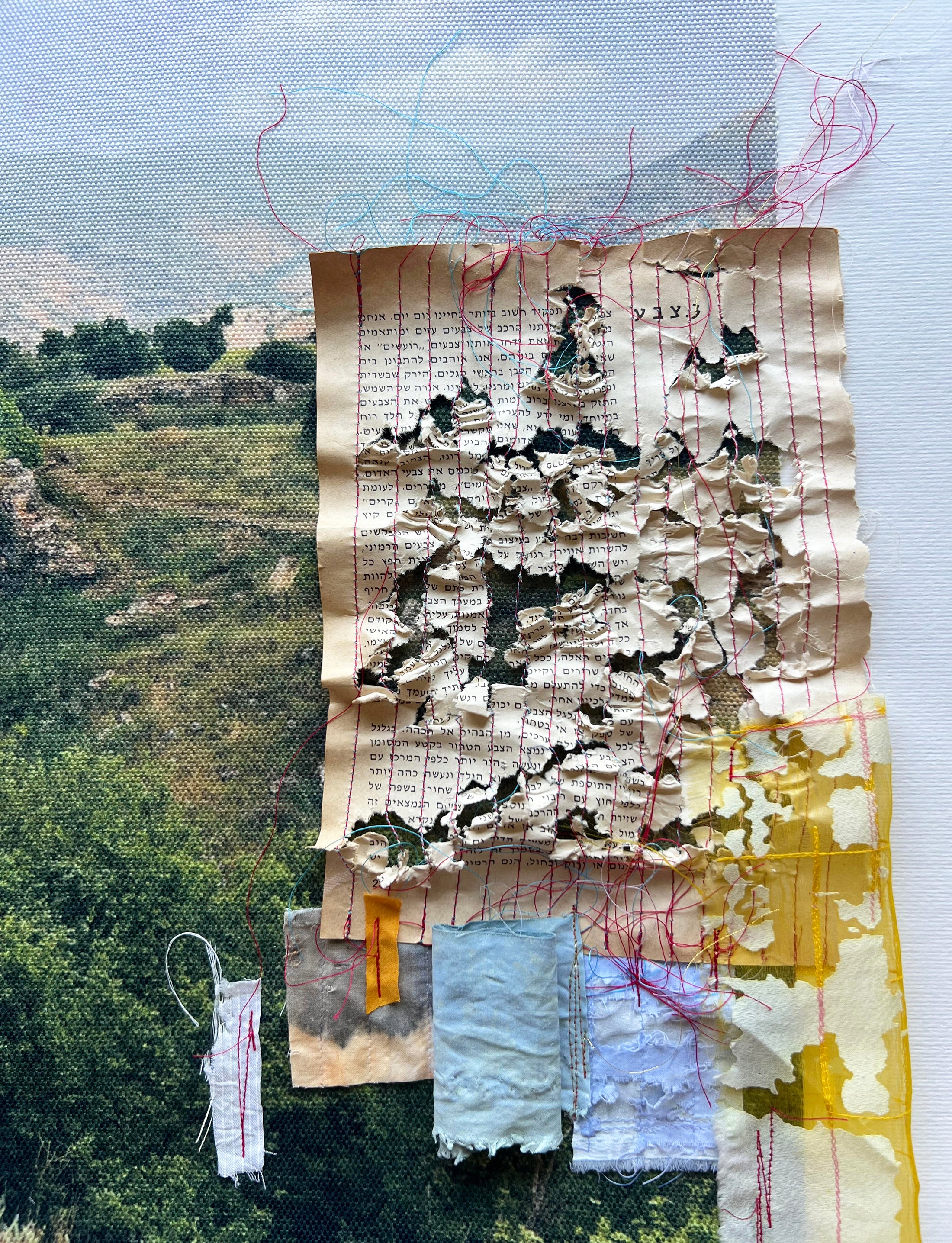 המכתב _ נוף וספר ישן