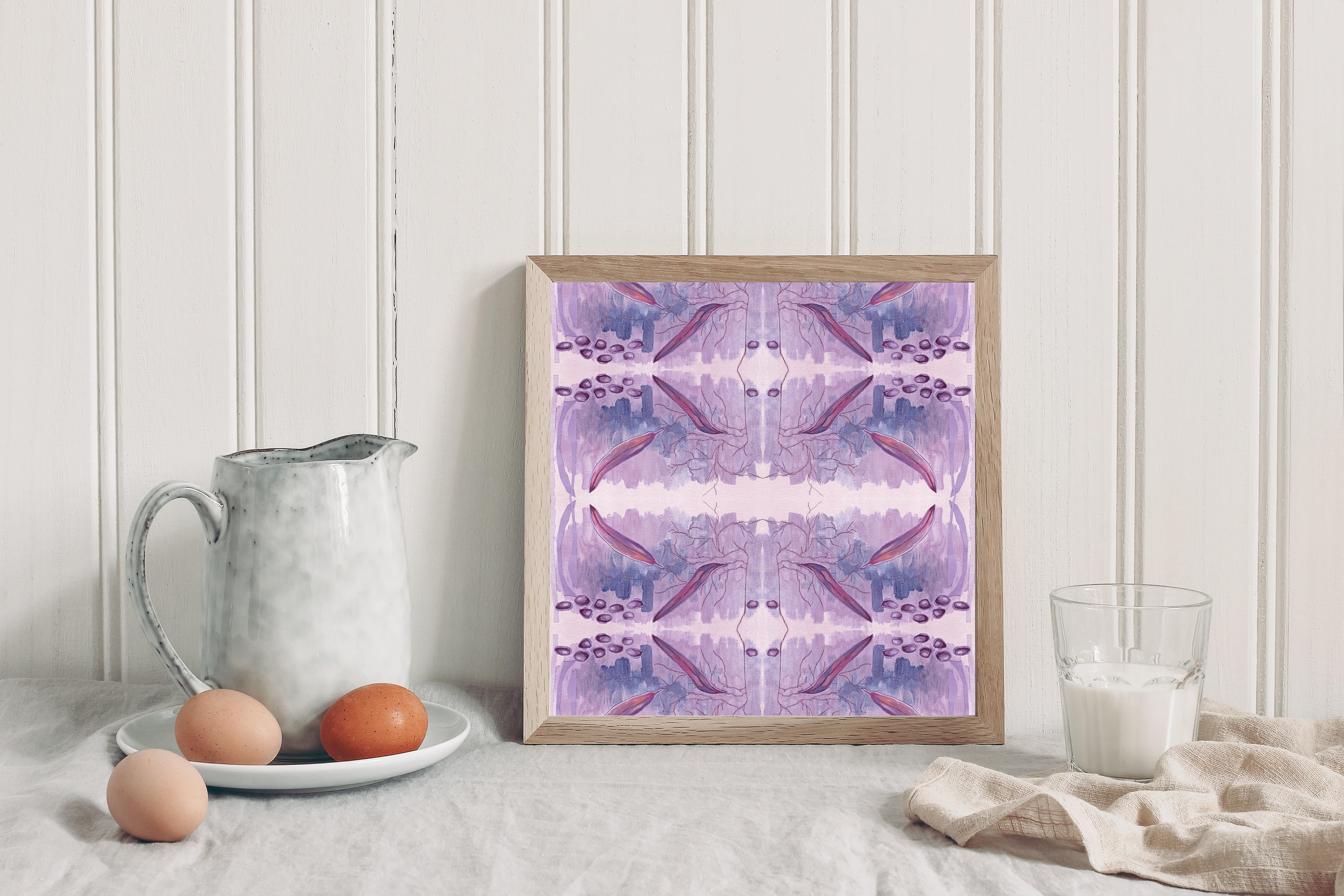 מה גדולה האהבה_הדפס ממוסגר