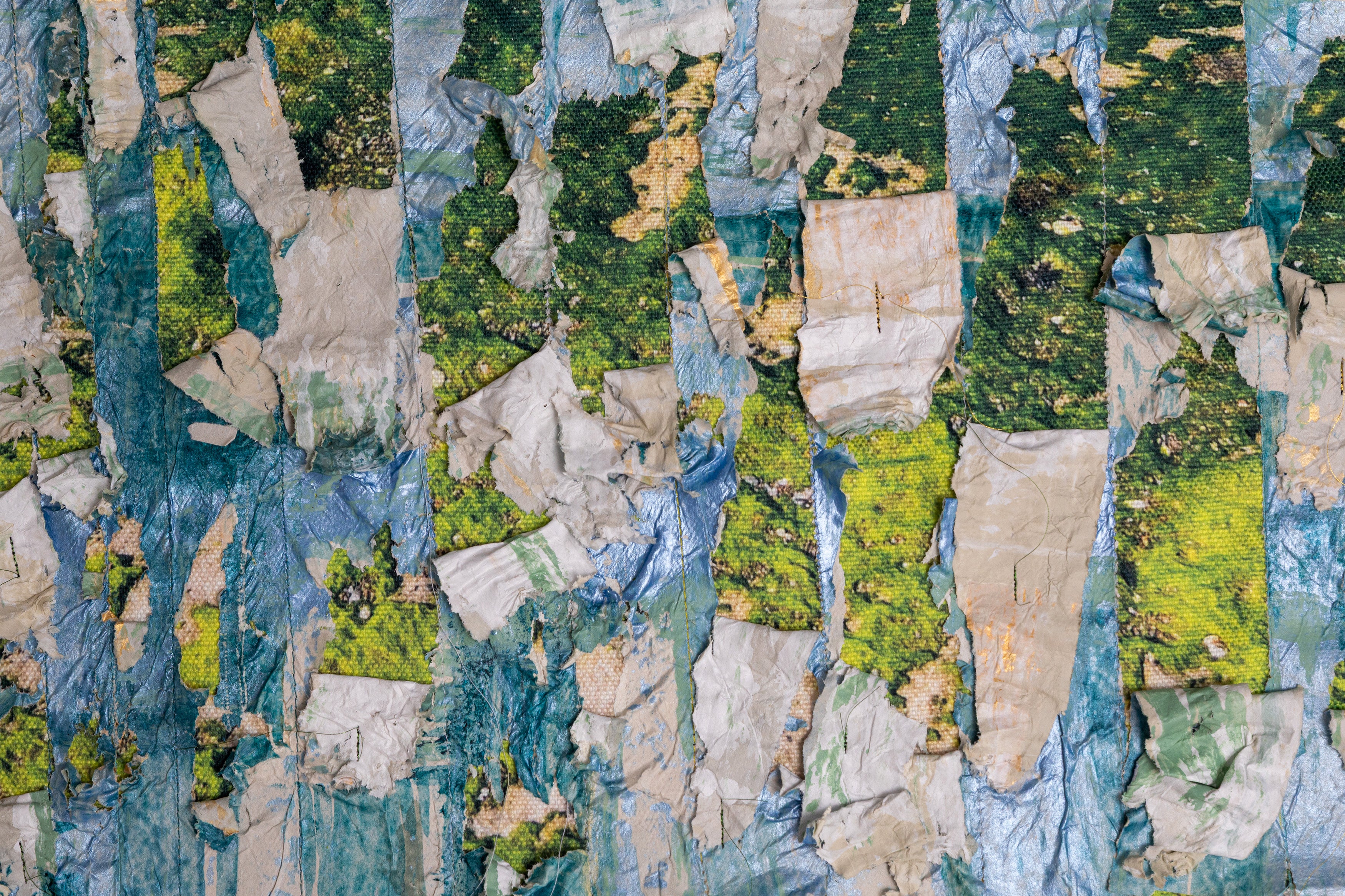 דרכים בכף היד- יצירת טקסטיל ונייר