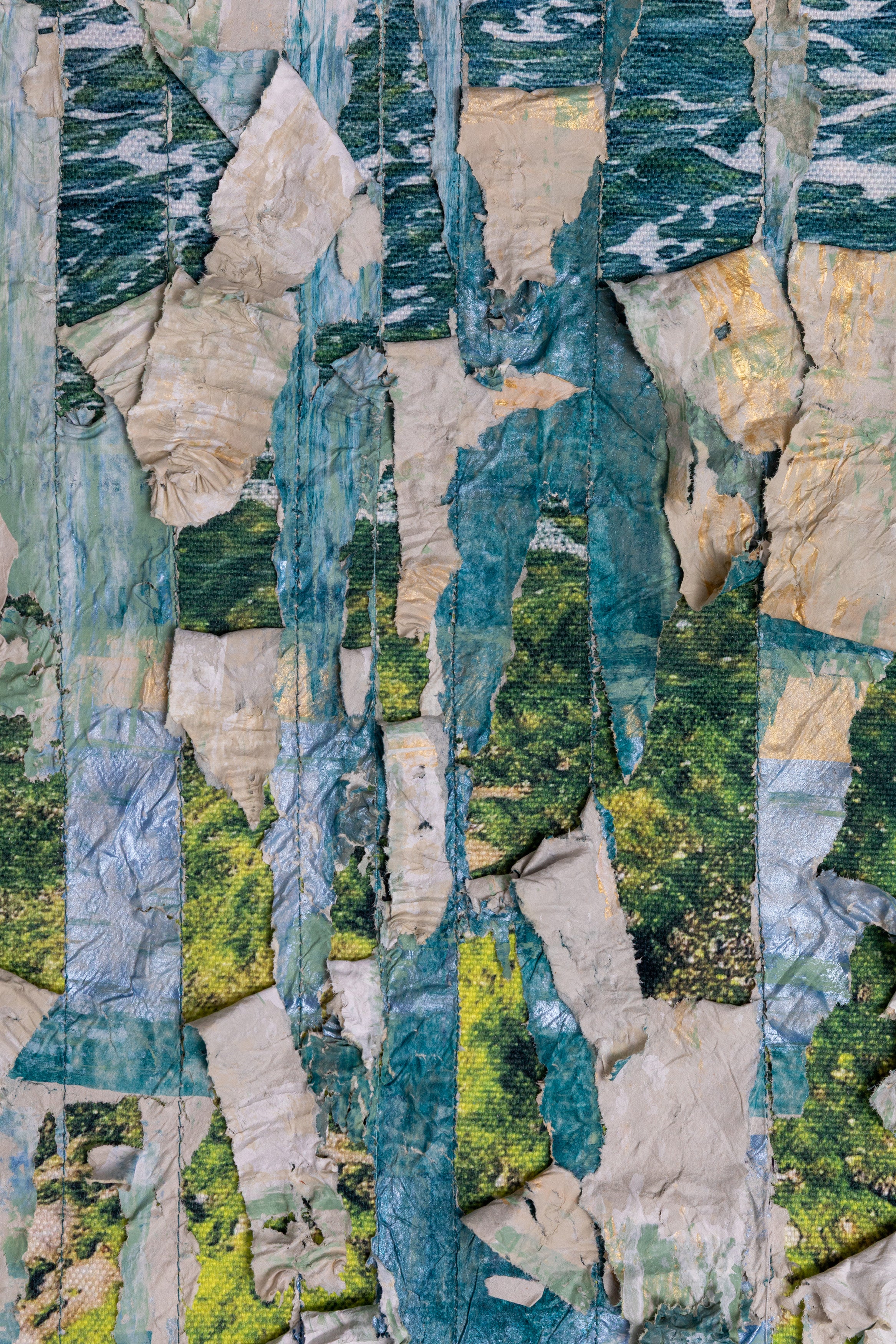 דרכים בכף היד- יצירת טקסטיל ונייר