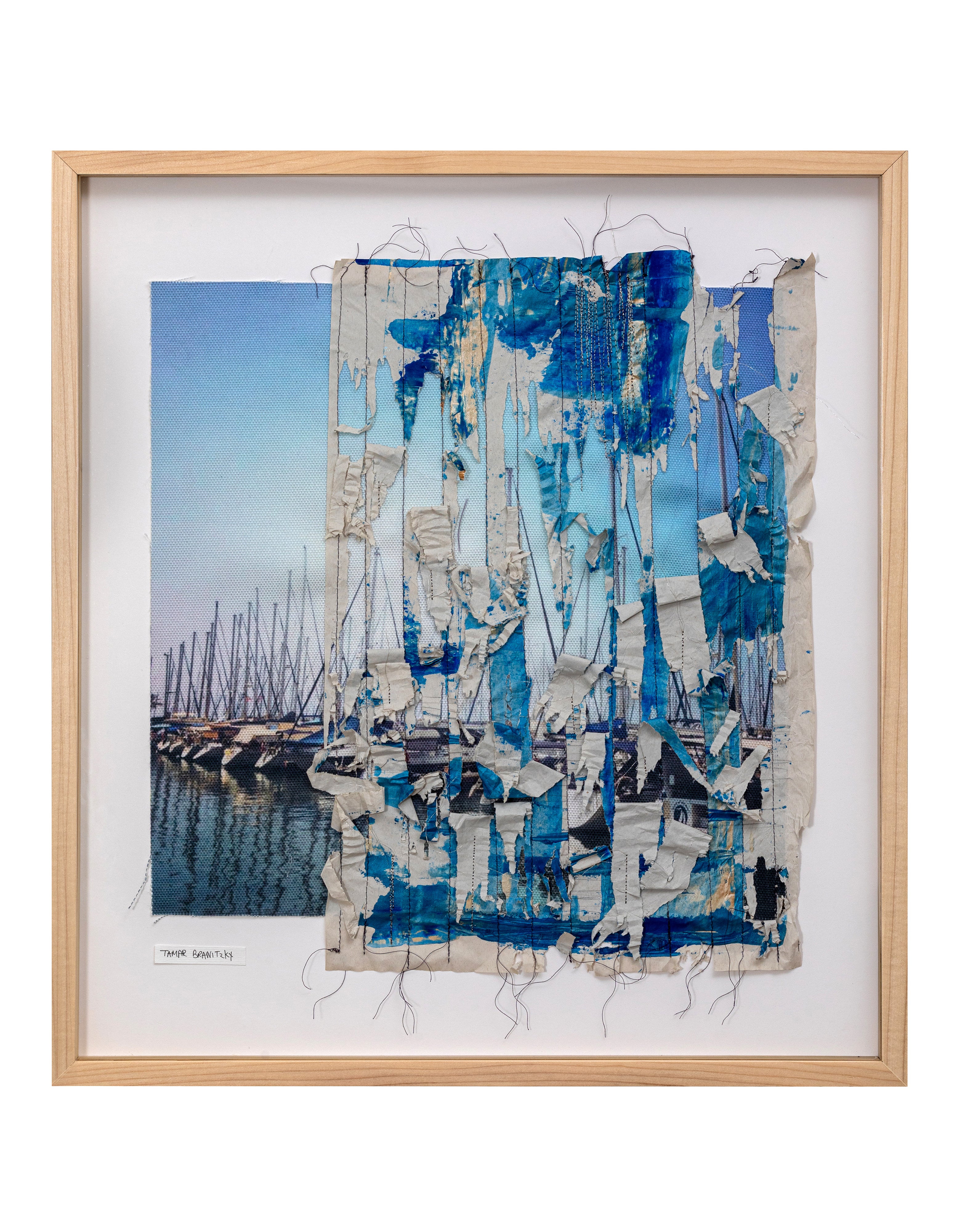 המים העמוקים – יצירת אמנות נייר