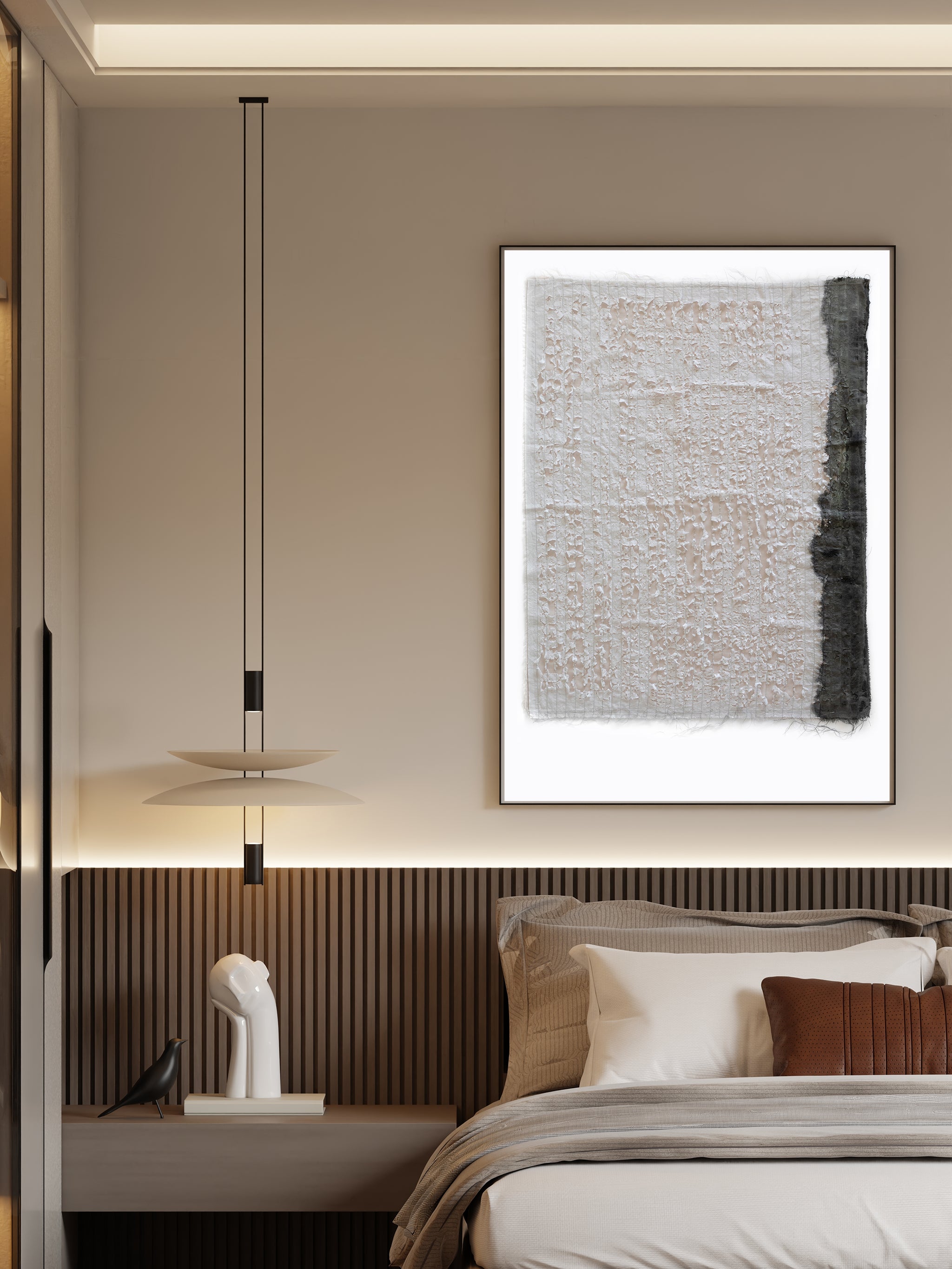 וול פיס שחור לבן