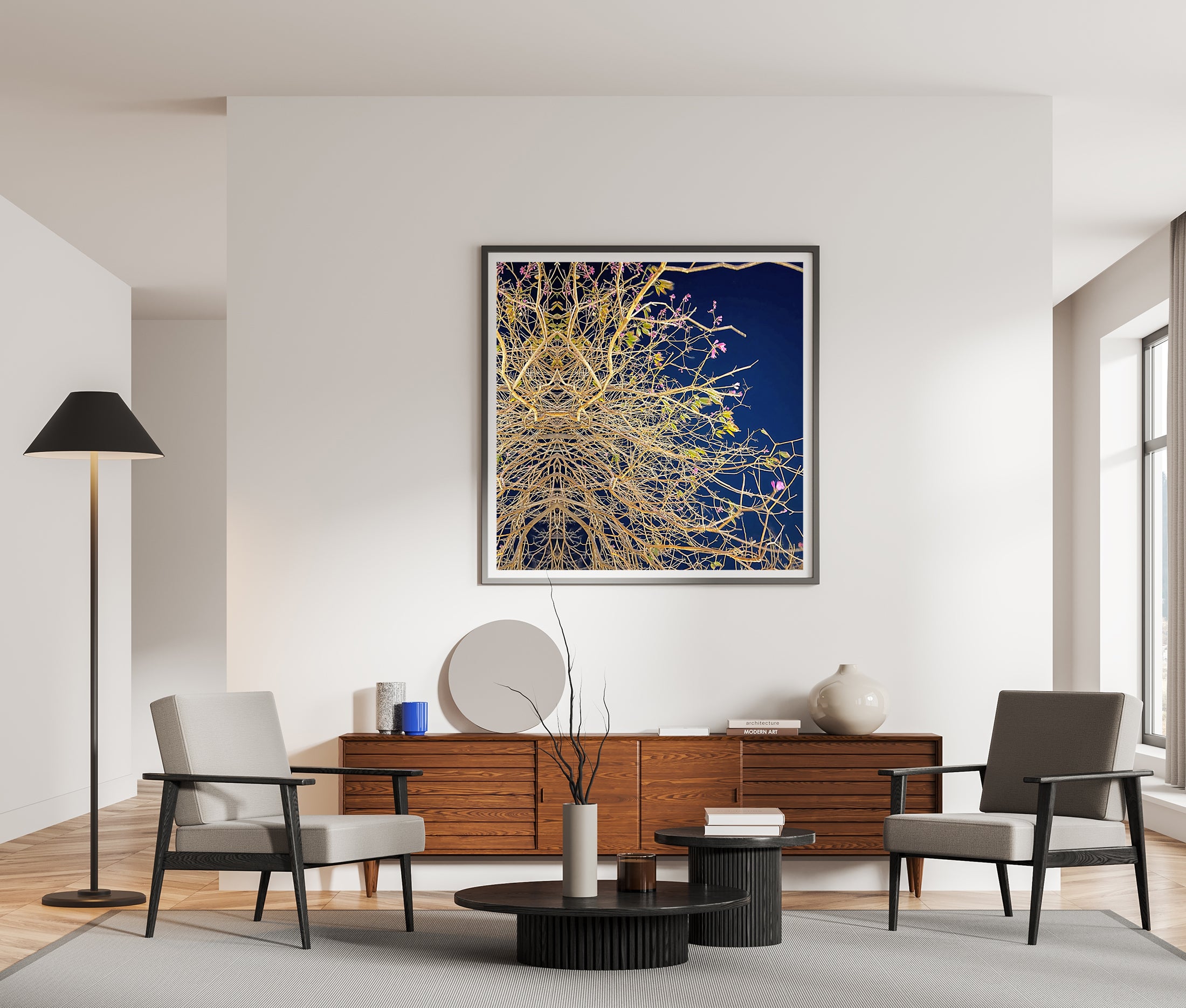 צעדים באוויר 02_הדפס ממוסגר