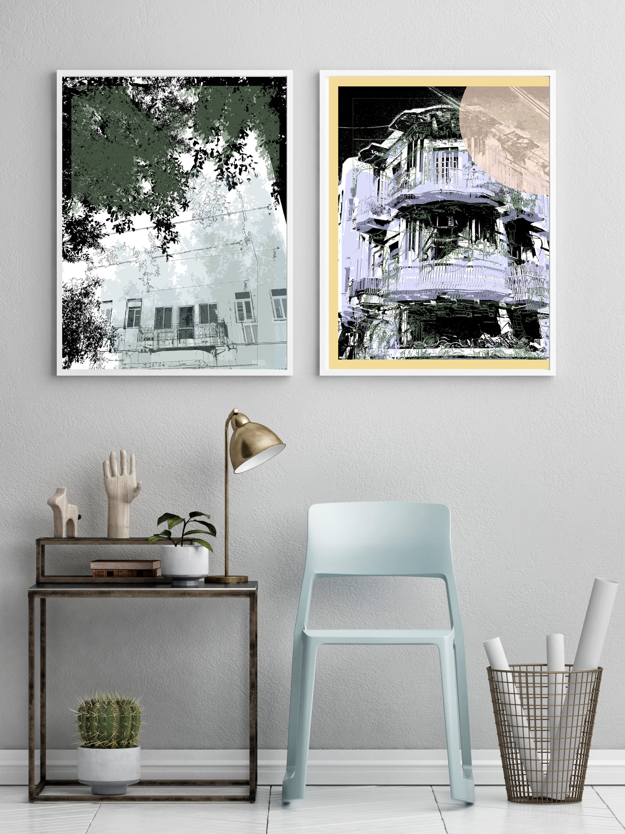 קסם יפואי_סט יצירות מודפסות