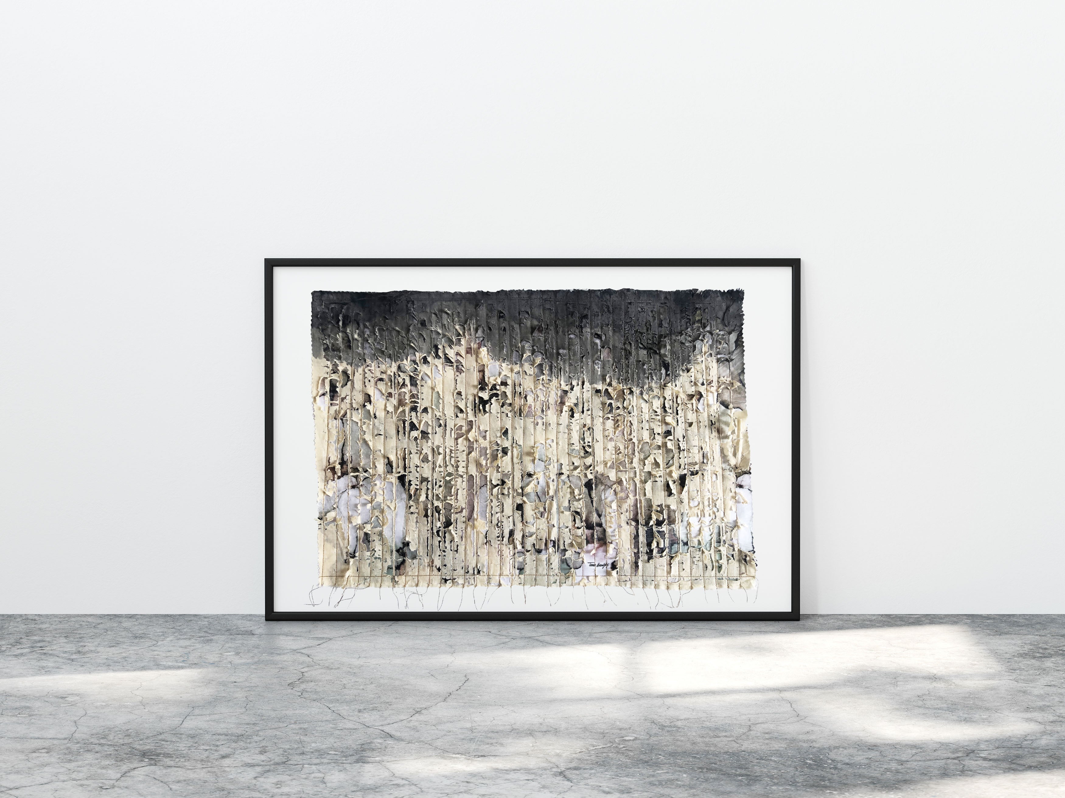 חול בהיר_יצירת טקסטיל בשכבות