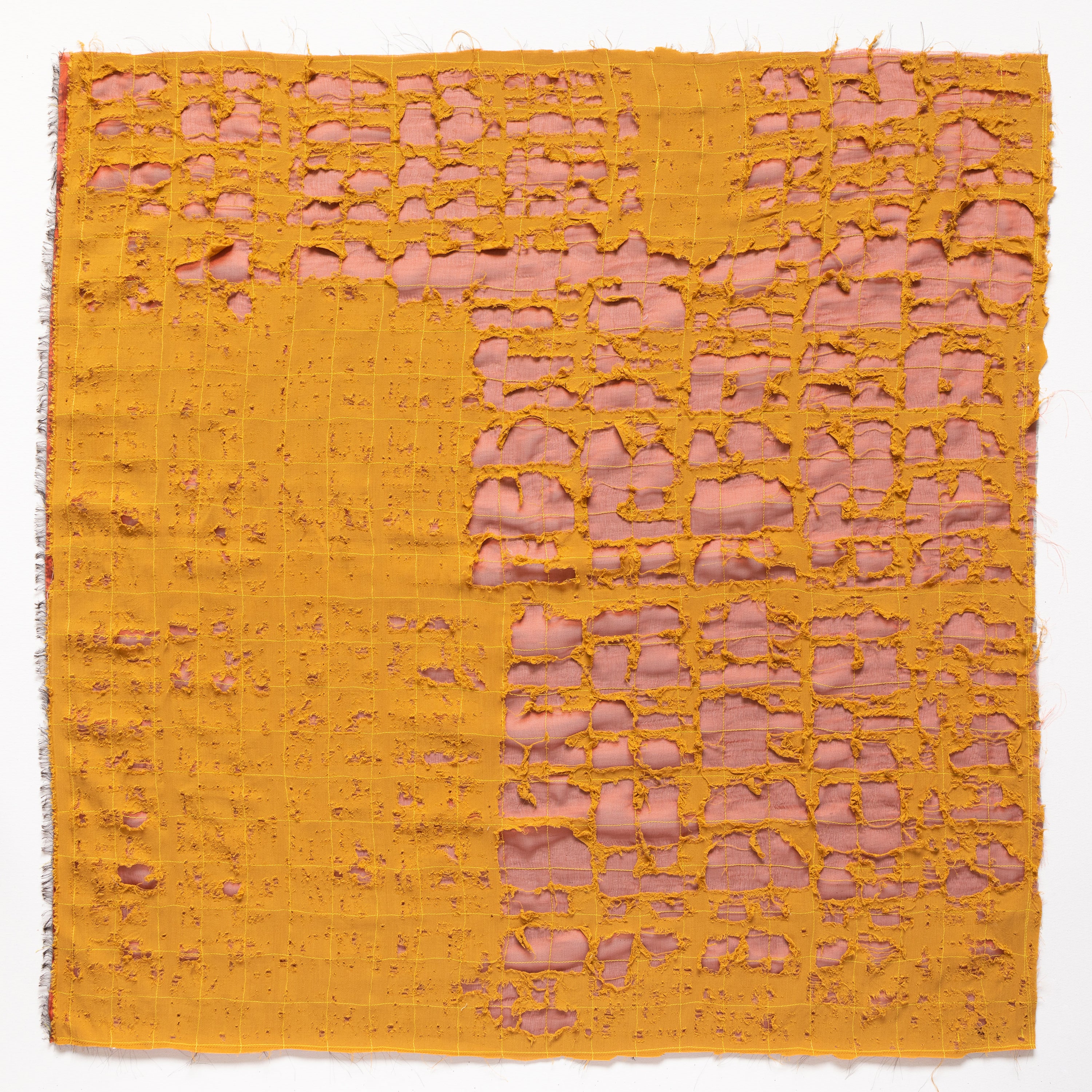 Gold Copper wall hanging Framed