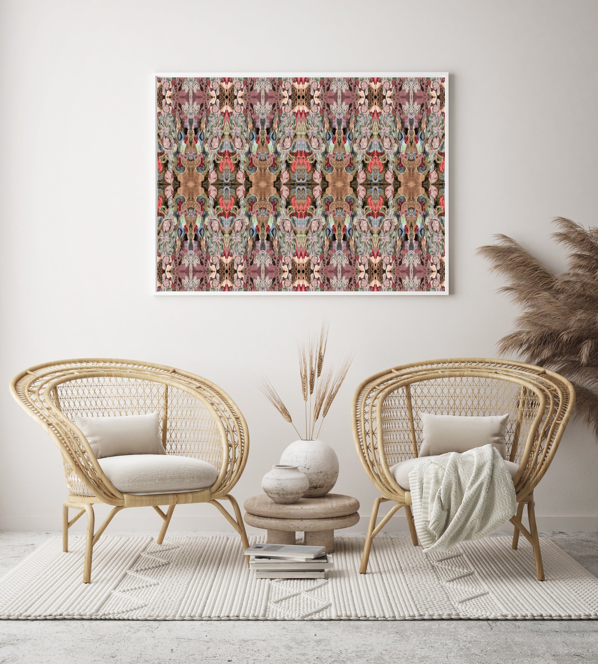 ריח קינמון- הדפס פרחים