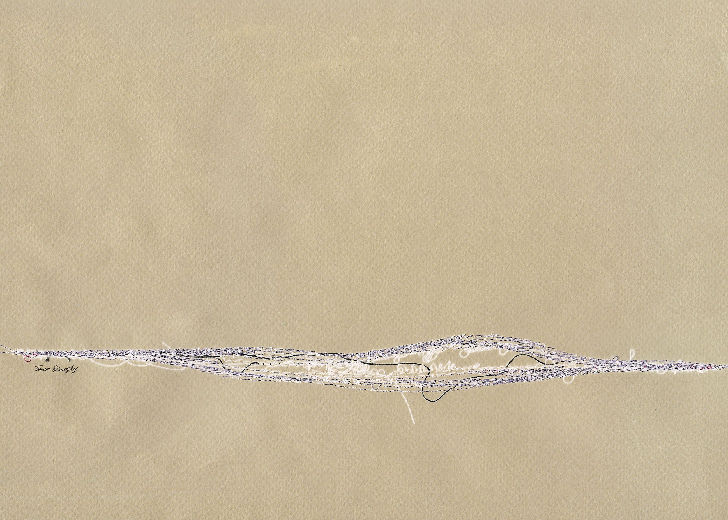 בין המים לשמיים_קיר גלריה