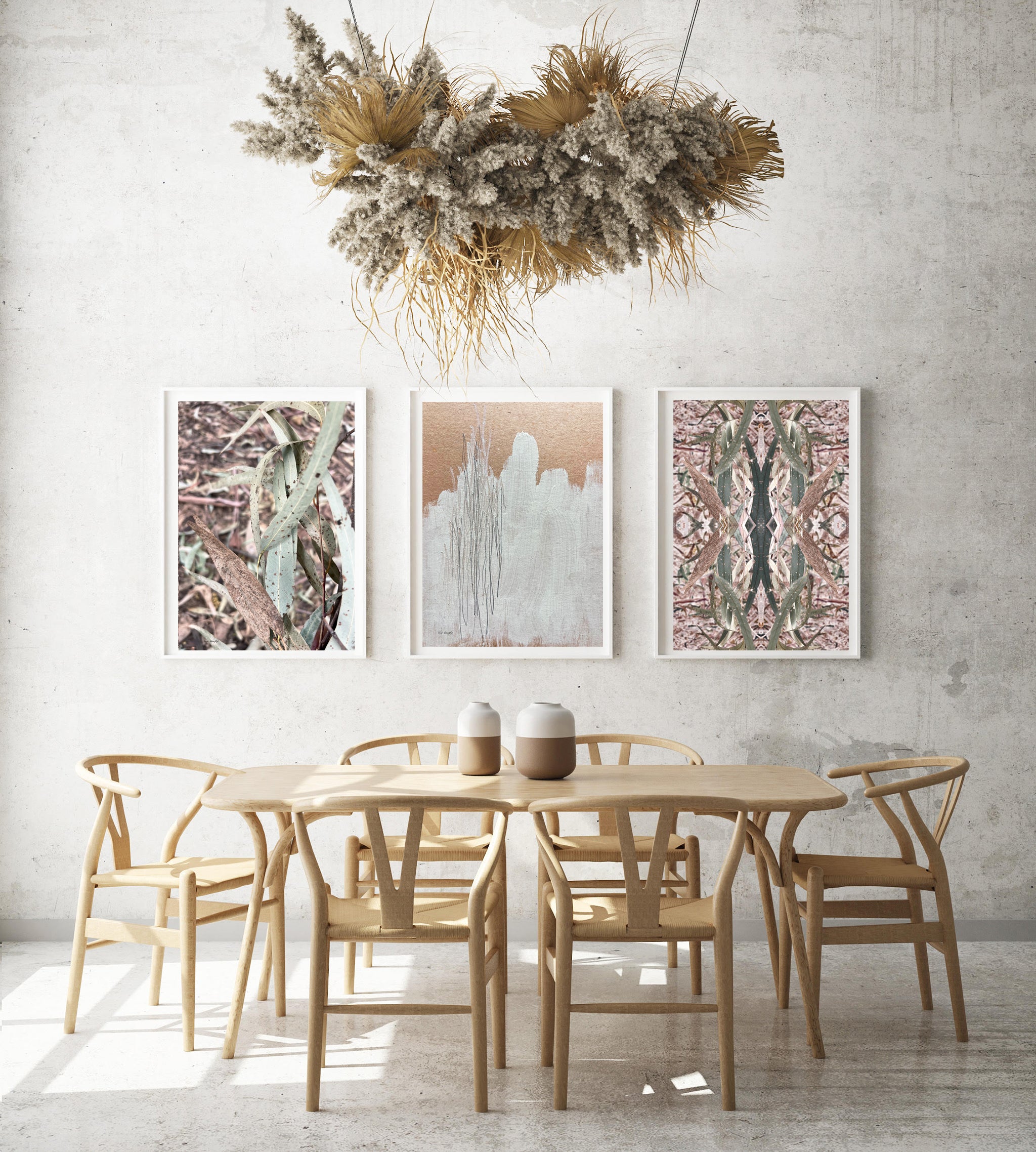 אקליפטוס בבוקר- סט יצירות מודפסות