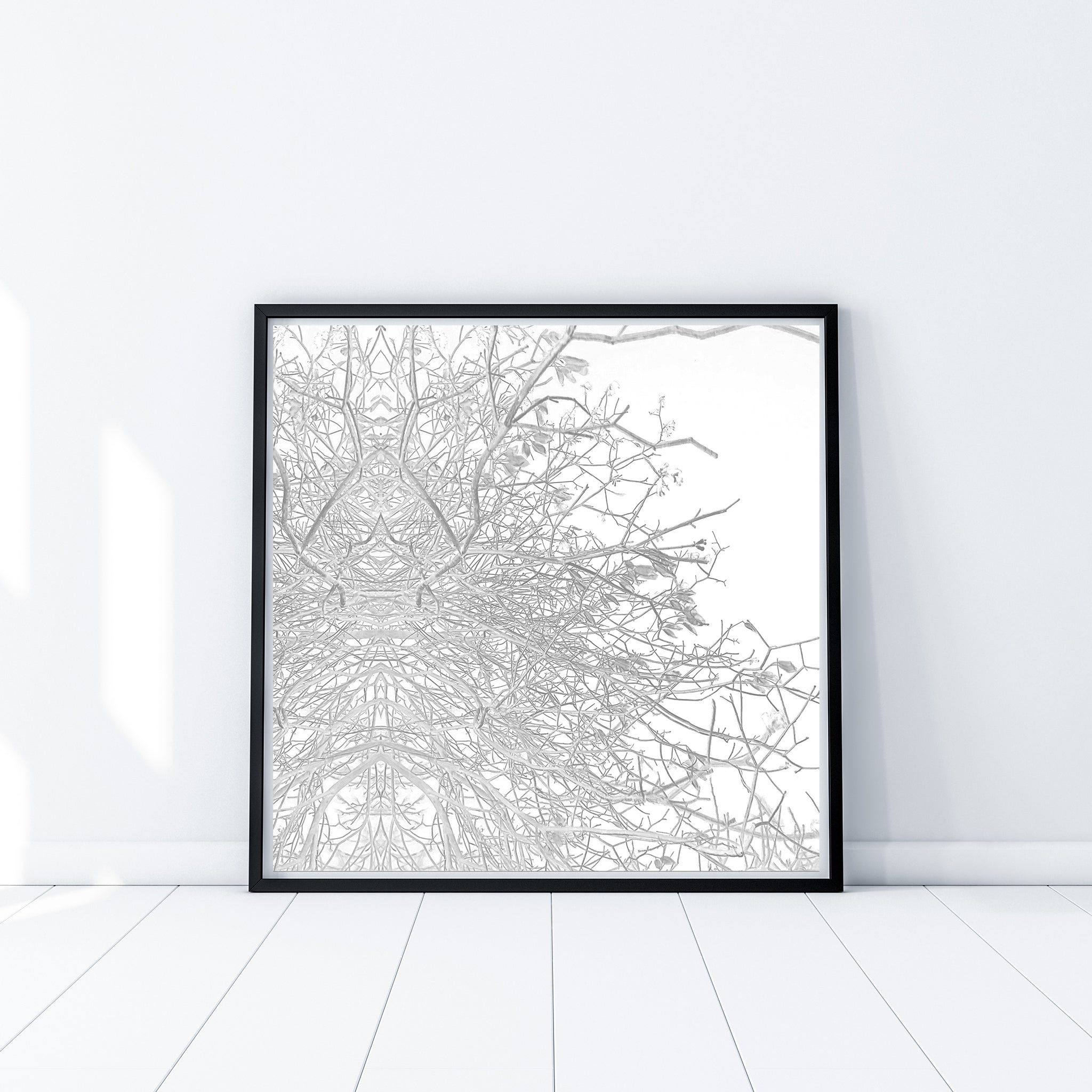 צעדים באוויר_הדפס ממוסגר