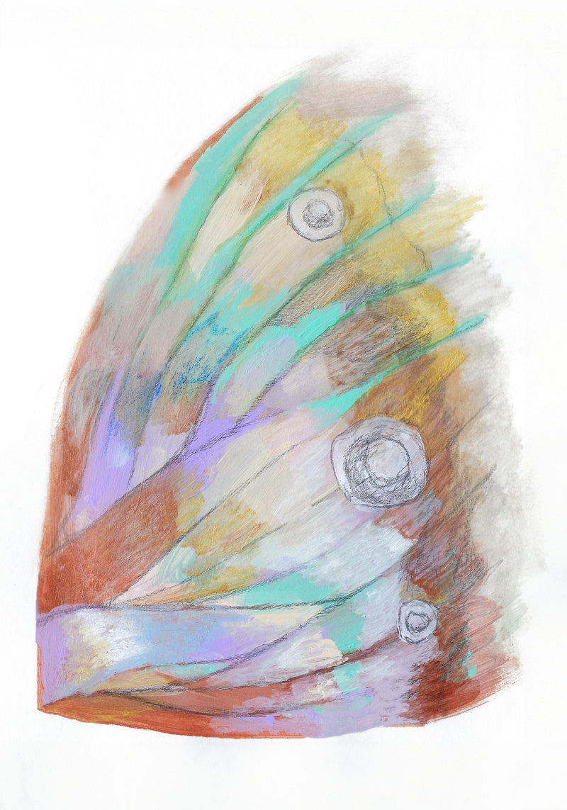 The Pastel wings_ dou prints