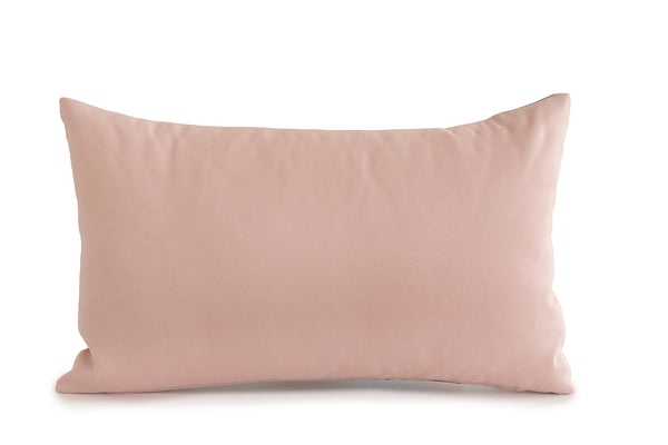 White branches pink shades pillow