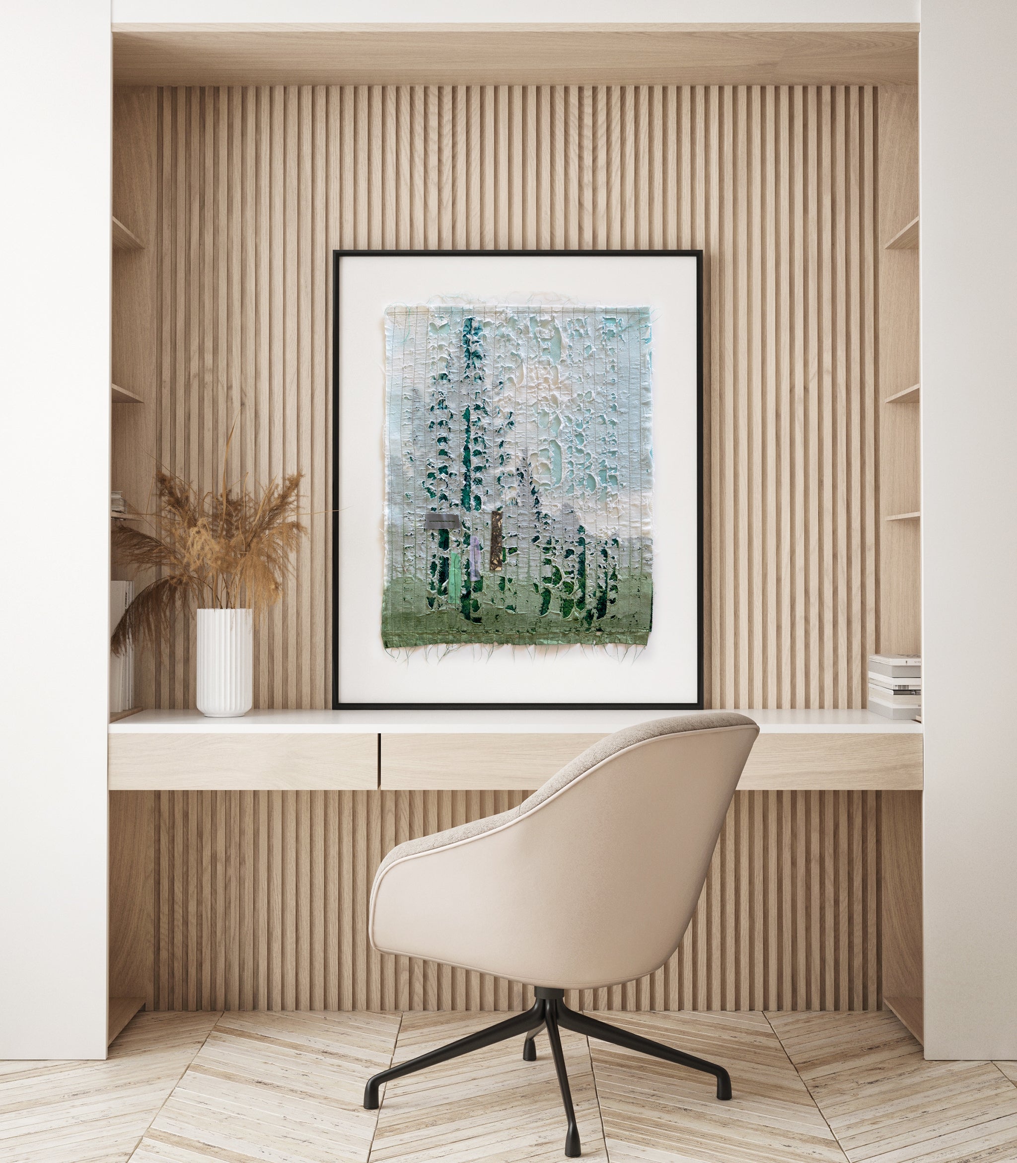 סודות הנשימה_יצירת טקסטיל בשכבות